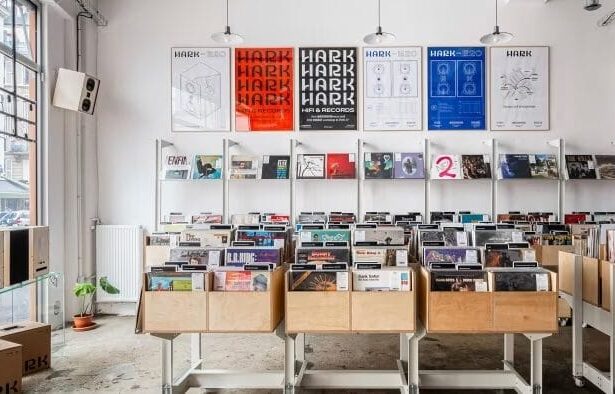 Loja de discos Hark no 11º arrondissement de Paris. Foto: Edouard Auffray
