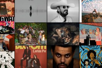 Capas dos lançamentos de álbuns 2025.