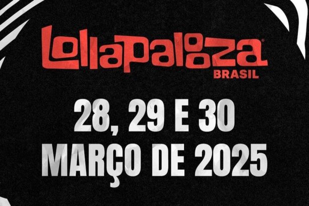 Cartaz Lollapalooza Brasil 2025.