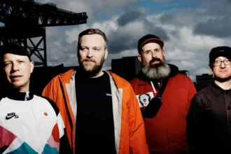 Foto: Mogwai. Crédito: Steve Gullick,