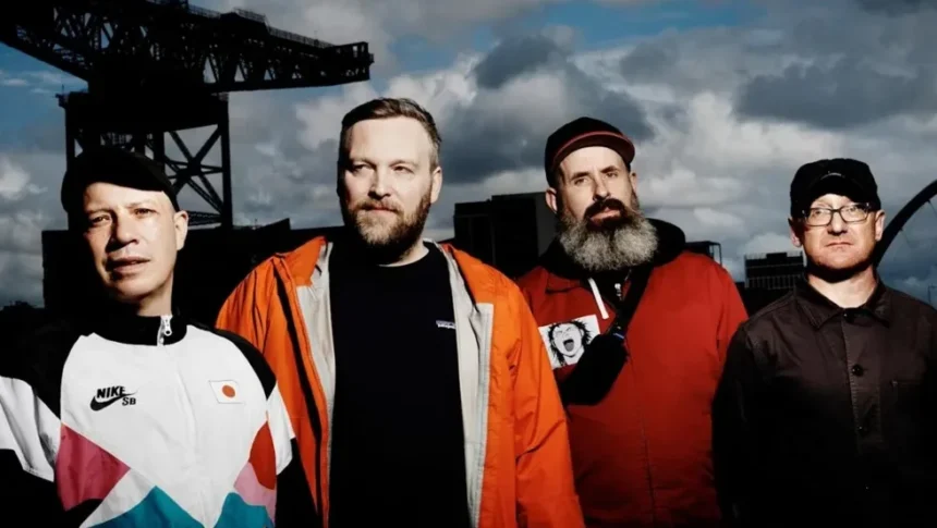 Foto: Mogwai. Crédito: Steve Gullick,