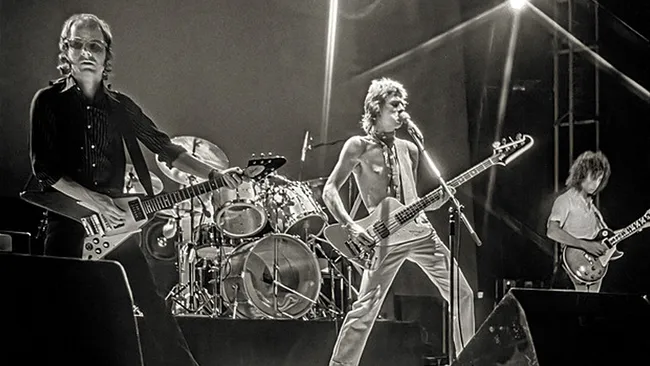 Wishbone Ash. Crédito da imagem: Dick Barnatt