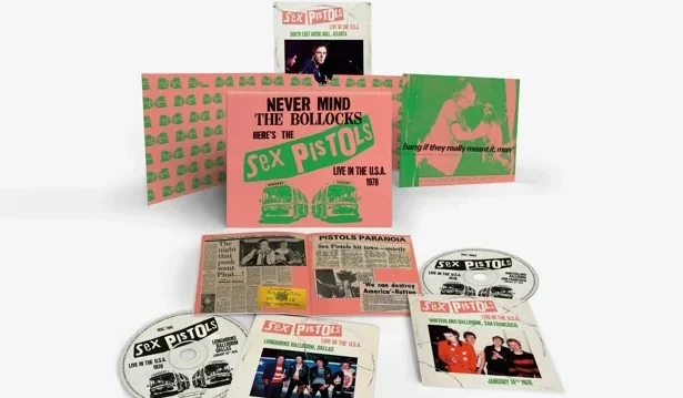 Sex Pistols Live 1978. Foto: Reprodução.