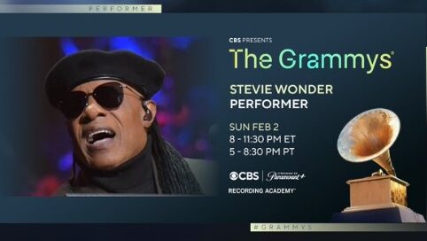 Foto: Steve Wonder. Crédito: Divulgação Gremmy 2025.