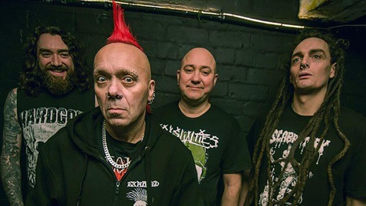 Foto: The Exploited. Crédito: Divulgação.