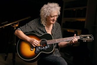 Foto: Brian May. Crédito: Gibson.