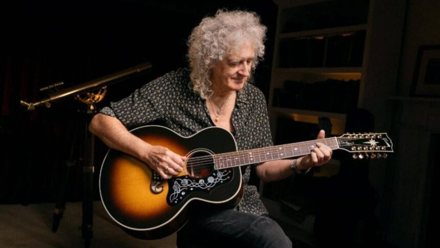 Foto: Brian May. Crédito: Gibson.