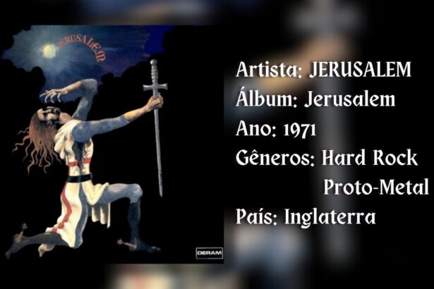 Capa disco Jerusalem, coluna Rock Rarity.