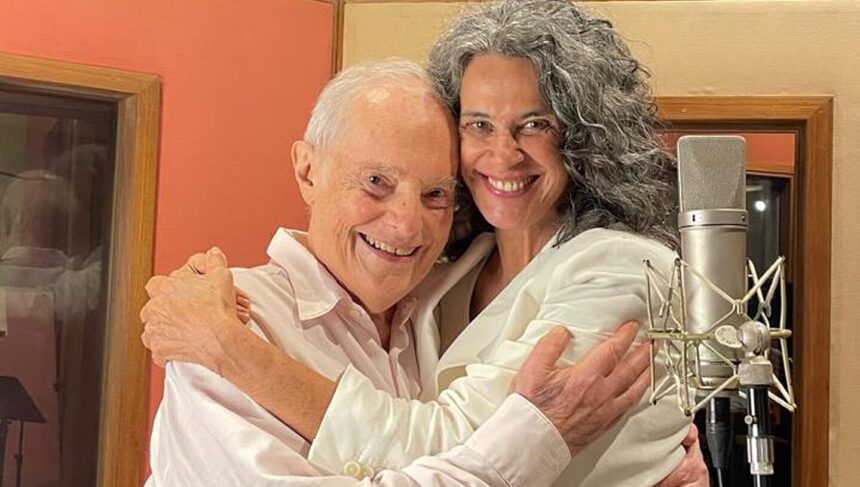 Foto: Francis Hime e Simone. Crédito: Nana Moraes.