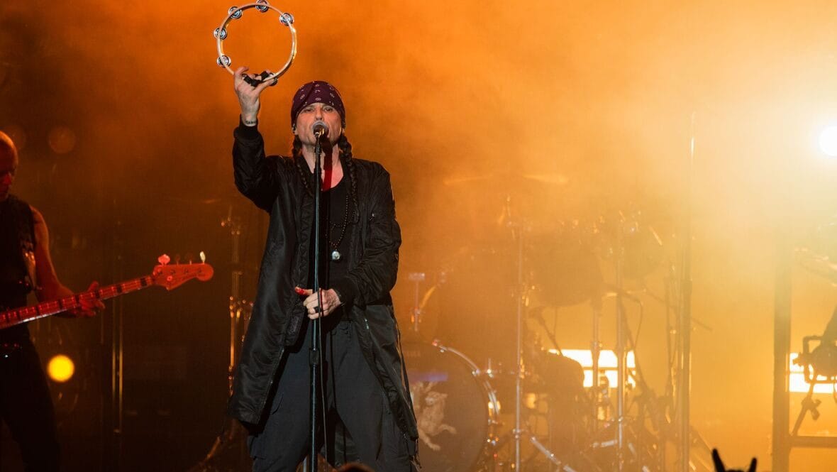 Foto: Ian Astbury do The Cult. Crédito: Divulgação.