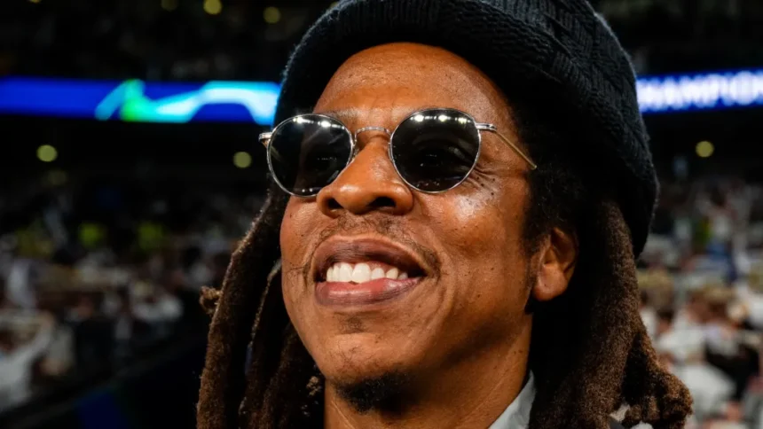 Foto: JAY-Z. Crédito: Mateusz Slodkowski/Getty Images.