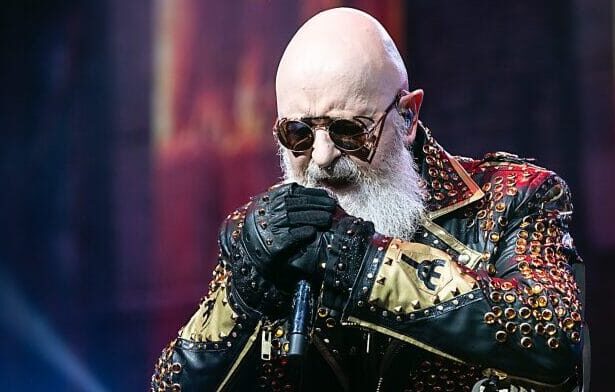 Foto: Rob Halford / Judas Priest. Crédit0. Jeff Hahne / Getty Images.