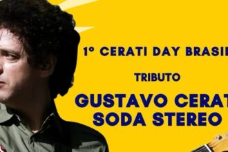 Cartaz do 1° Cerati Day em porto Alegre.