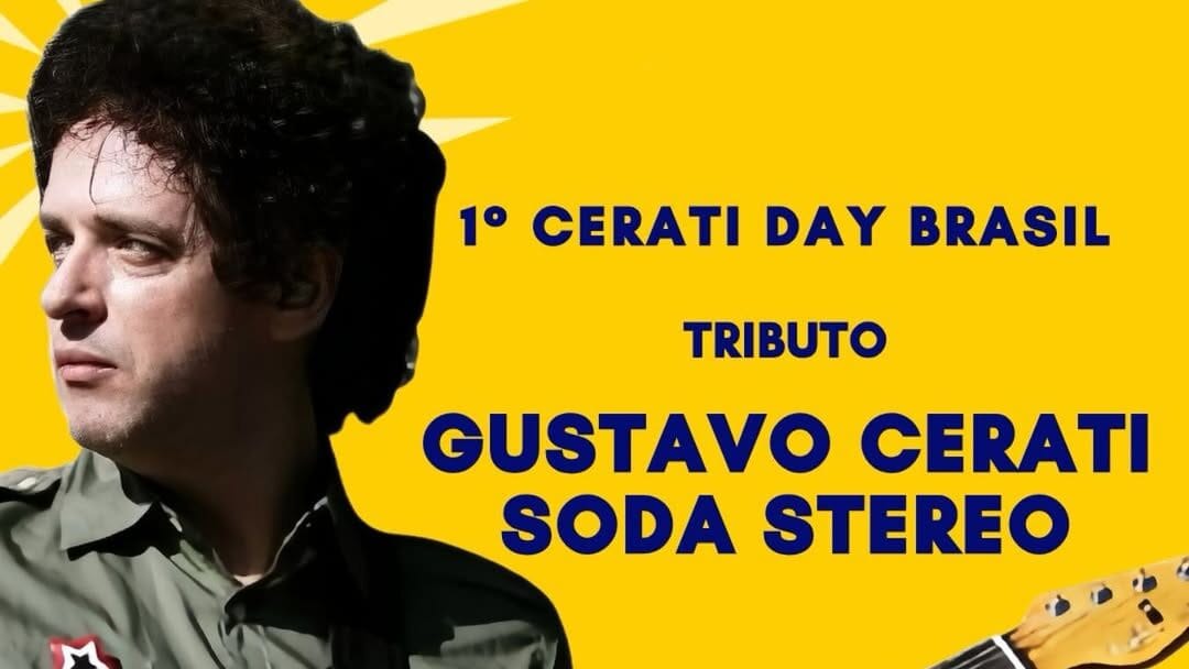 Cartaz do 1° Cerati Day em porto Alegre.