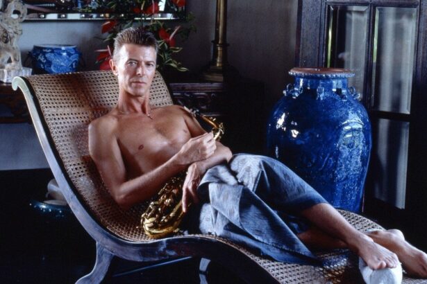 Foto: David Bowie. Crédio: Derry Moore/Camera Press.
