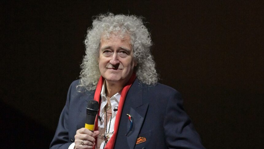 Foto: Brian May. Crédito: Eamonn M McCormack Getty Images.