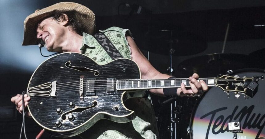Foto: Ted Nugent. Crédito: Divulgação.