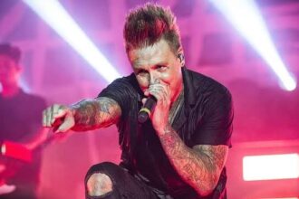 Foto: Papa Roach. Crédito: Gonzales Photo/PYMCA/Avalon/UIG via Getty Images.