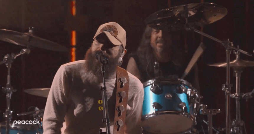 Post Malone com Nirvana