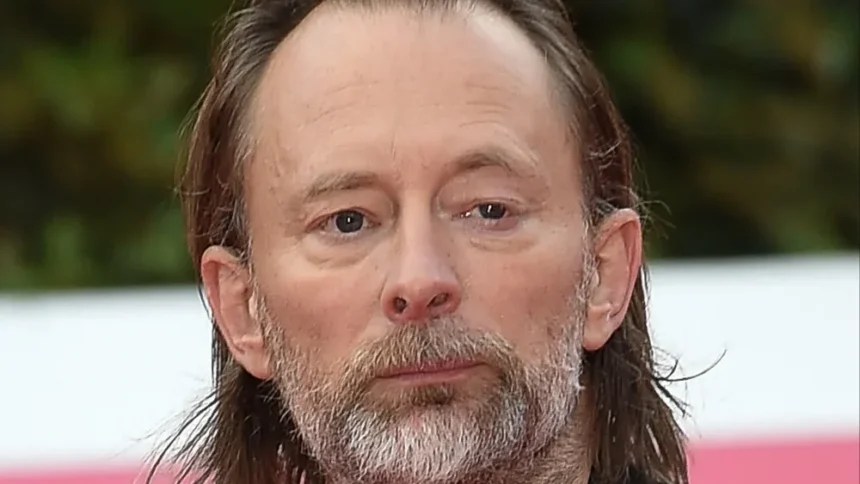 Foto: Thom Yorke. Crédito: Bang Showbiz.