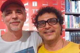 Foto: Mauro Santa Cecília e Frejat — Crédito: Reprodução/ Instagram.