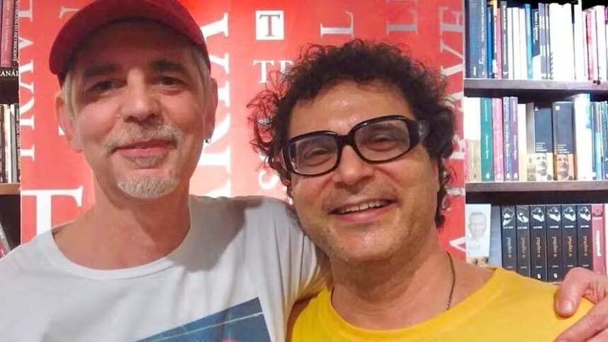 Foto: Mauro Santa Cecília e Frejat — Crédito: Reprodução/ Instagram.