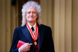 Foto: Brian May. Crédito: WPA Pool/Getty Images.