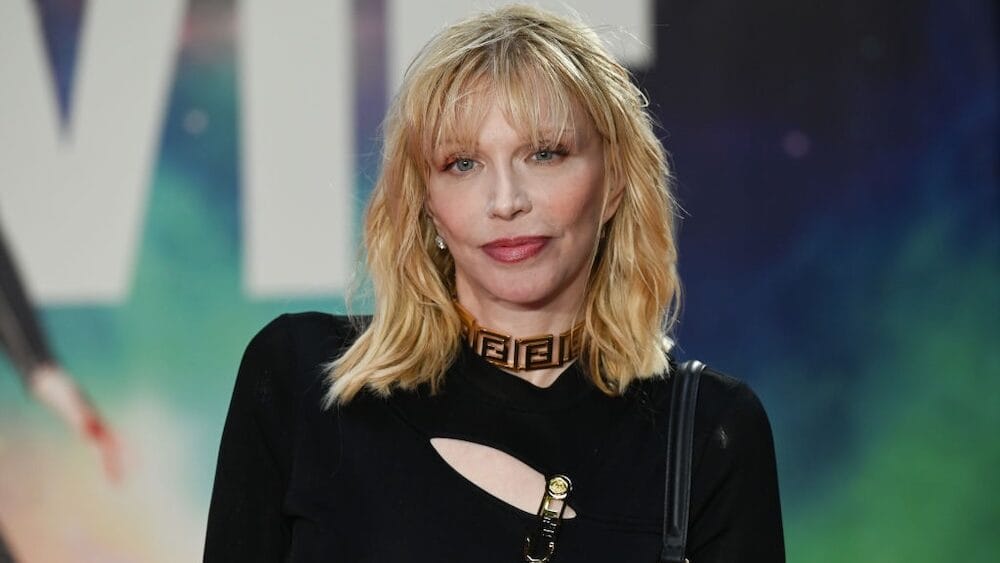 Foto: Courtney Love. Crédito: Stuart C. Wilson.