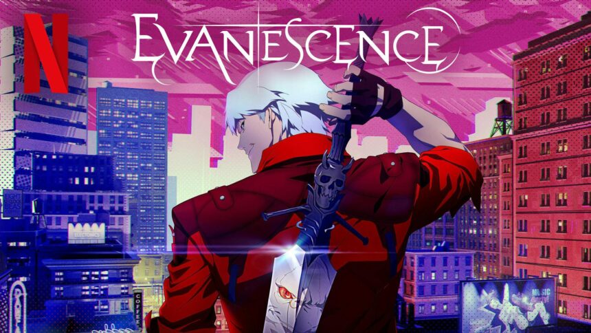 Evanescence Single Afterlife. Crédito: Divulgação Netflix / Devil May Cry.