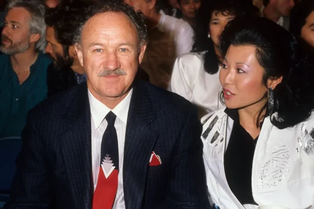Foto: Gene Hackman e Esposa. Crédito: Coleção Donaldson / Michael Ochs / Getty Images.