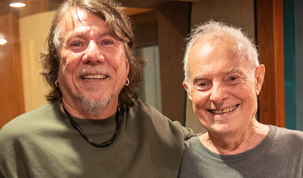 Foto: Lenine e Francis Hime. Crédito: Isabela Espindola.