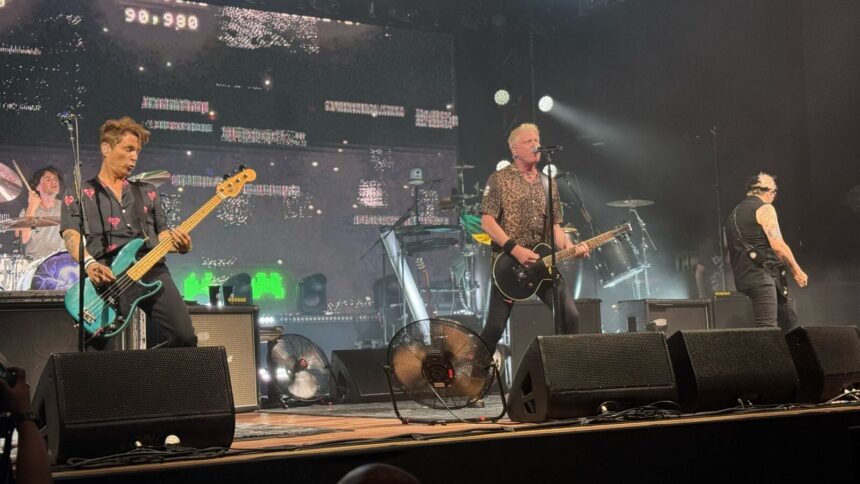 Foto: The Offspring. Crédito: Marco Leis.