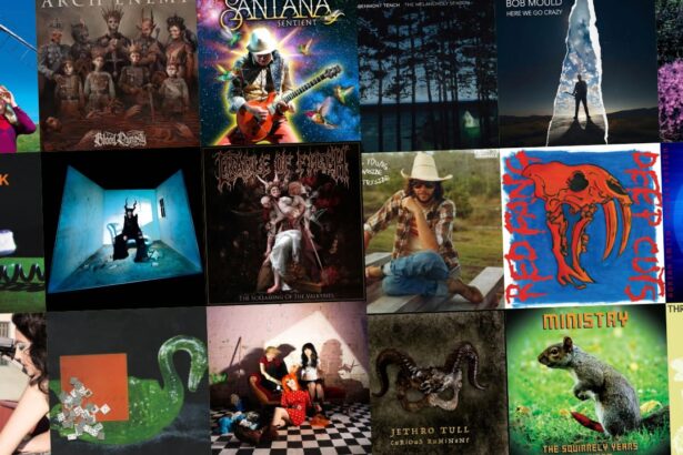 Capas dos álbuns lançados em março de 2025.