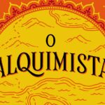 Capa do livro O Alquimista de Paulo Coelho.