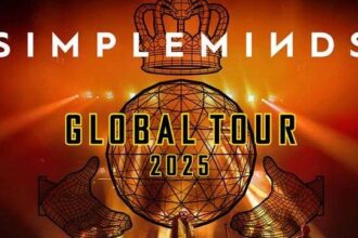 Cartaz turnê Simple Mind.