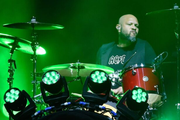 Frank Ferrer/Guns N' Roses 2016. Crédito: Kevin Mazur/Getty Images/Coachella.