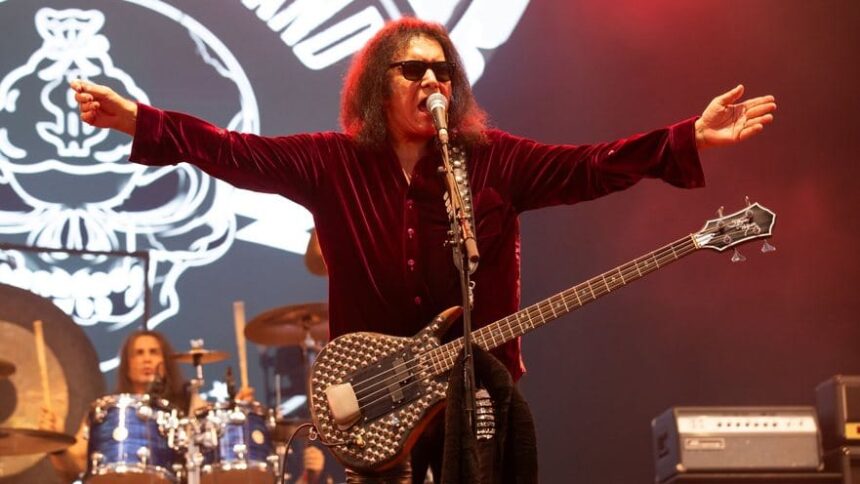 Foto: Gene Simmons. Crédito: Elsie Roymans / Getty Images.