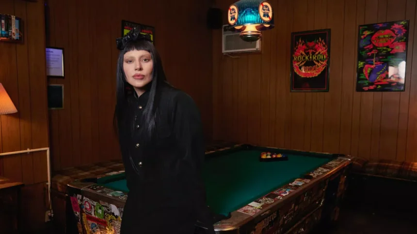 Lady Gaga 2025. Crédito: The Zane Lowe Show / Apple Music.