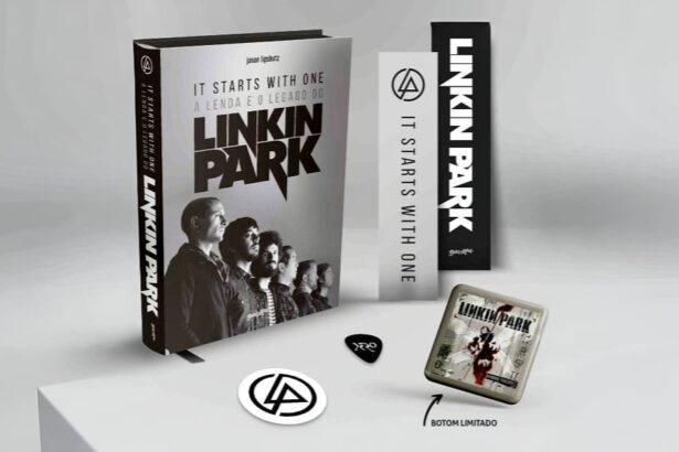 Livro: Its Starts With One: A lenda e o Legado de Link Park. Autor: Jason Lipshutz.
