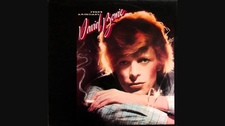 Capa do disco Young Americans de David Bowie.
