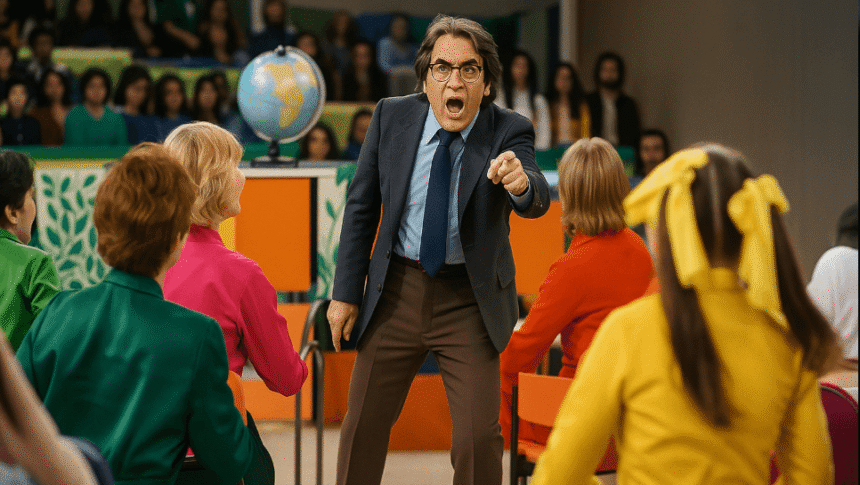 Imagem restaurada por IA do clip prisencolinensinainciusol