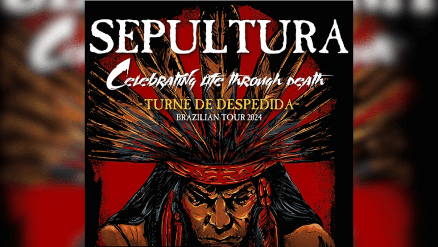 imagem de divulgação do show de despedida do Sepultura