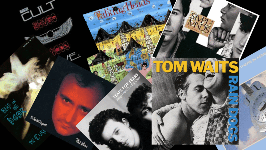 Top 40 discos lançados em 1985.