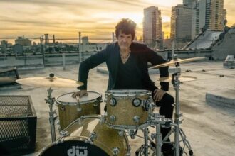 Clem Burke/Blondie. Crédito: Philip Sansom/PHIX.