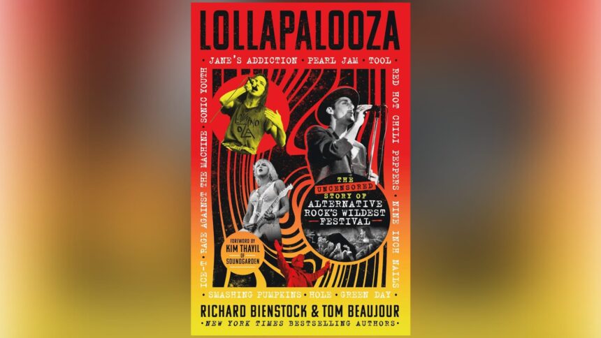 Livro Lollapaloza The Uncensored Story of Alternative Rock's Wildest Festival.
