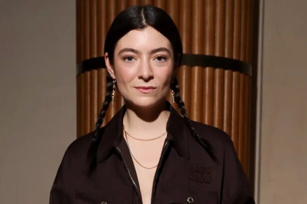 Lorde. Crédito: Miu Miu/Getty Images.
