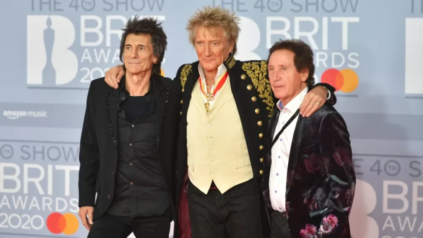 Rod Stewart / Faces. Crédito: Getty Images.