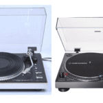 Foto: Gradiente DD100q e Audio-technica LP 120.