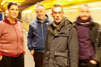 Stereolab. Crédito: Joe Dilworth.