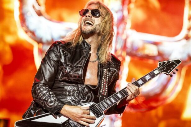 Richie Faulkner / Judas Priest. Crédito: Terje Dokken / Universal Images Group / Getty Images.